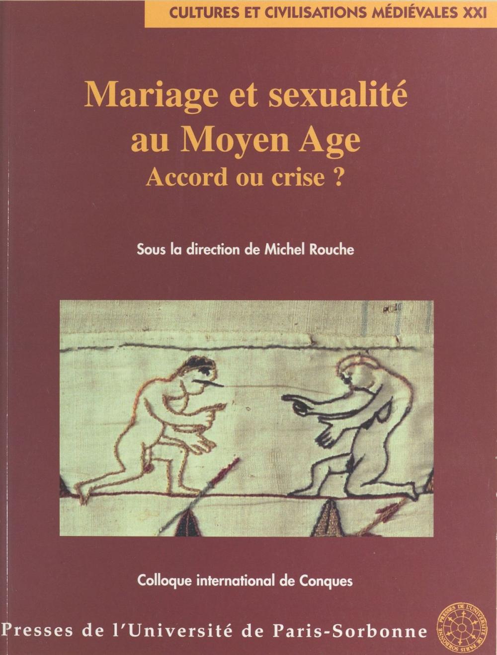 Big bigCover of Mariage et sexualité au Moyen Âge : accord ou crise ?