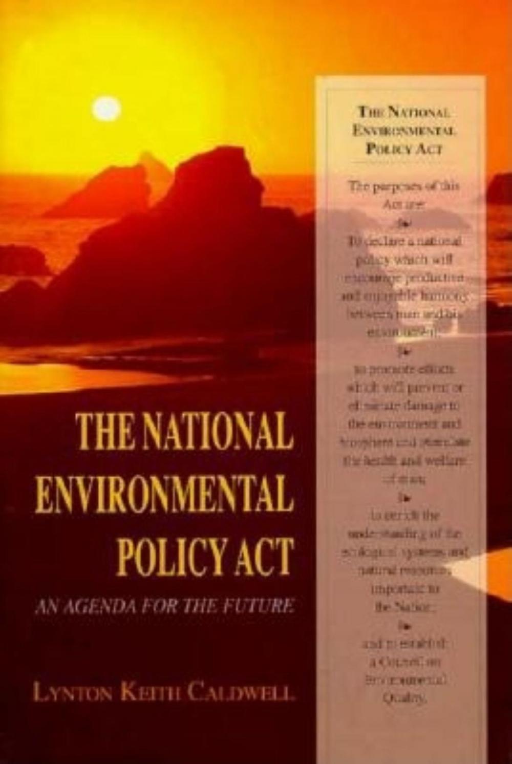 Big bigCover of The National Environmental Policy Act