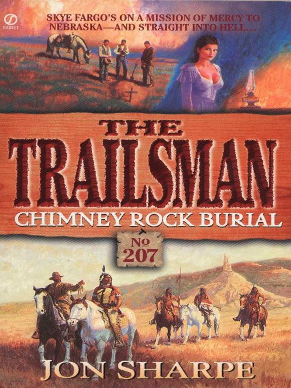 Big bigCover of Trailsman 207: Chimney Rock Burial