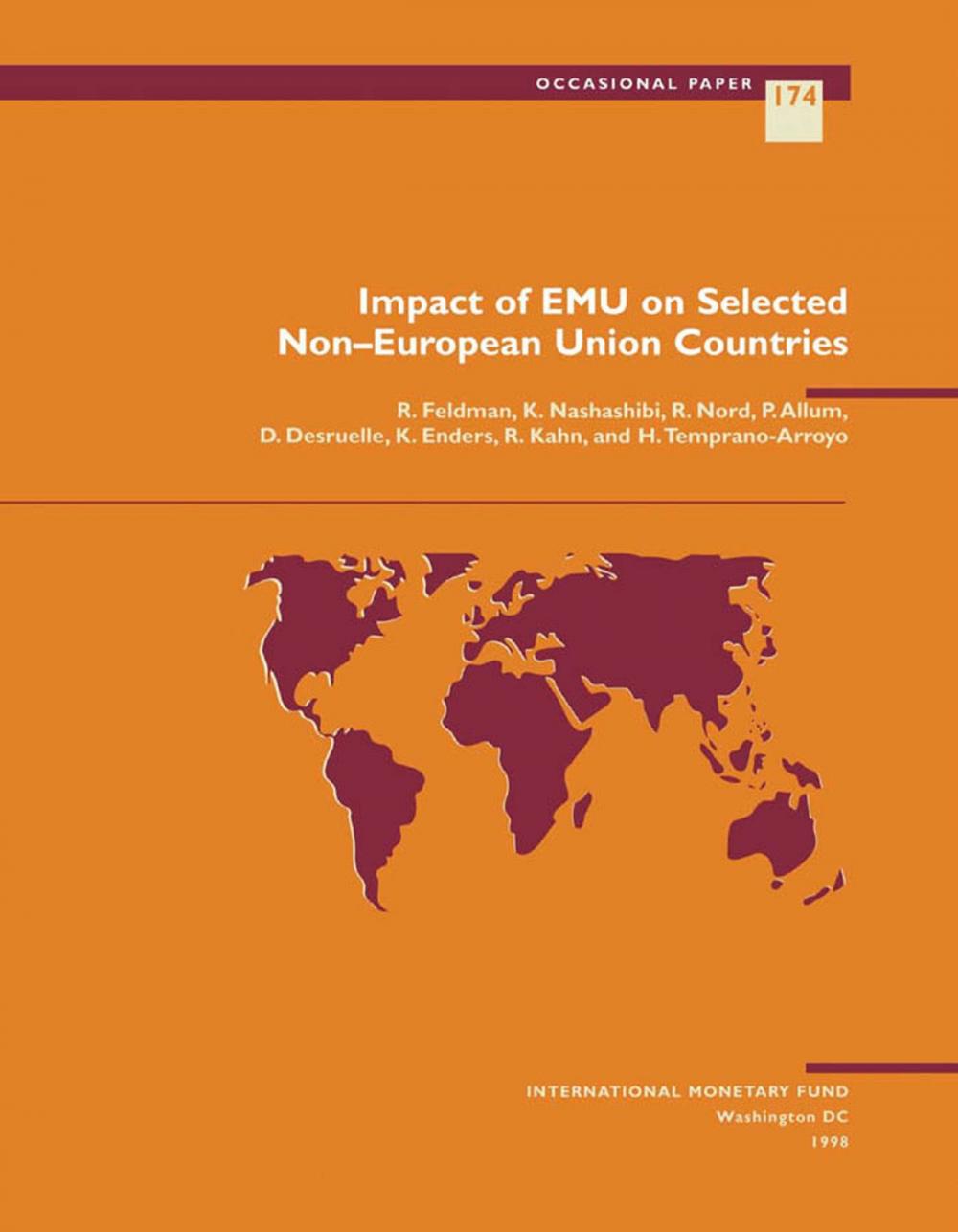 Big bigCover of Impact of EMU on Selected Non-European Union Countries