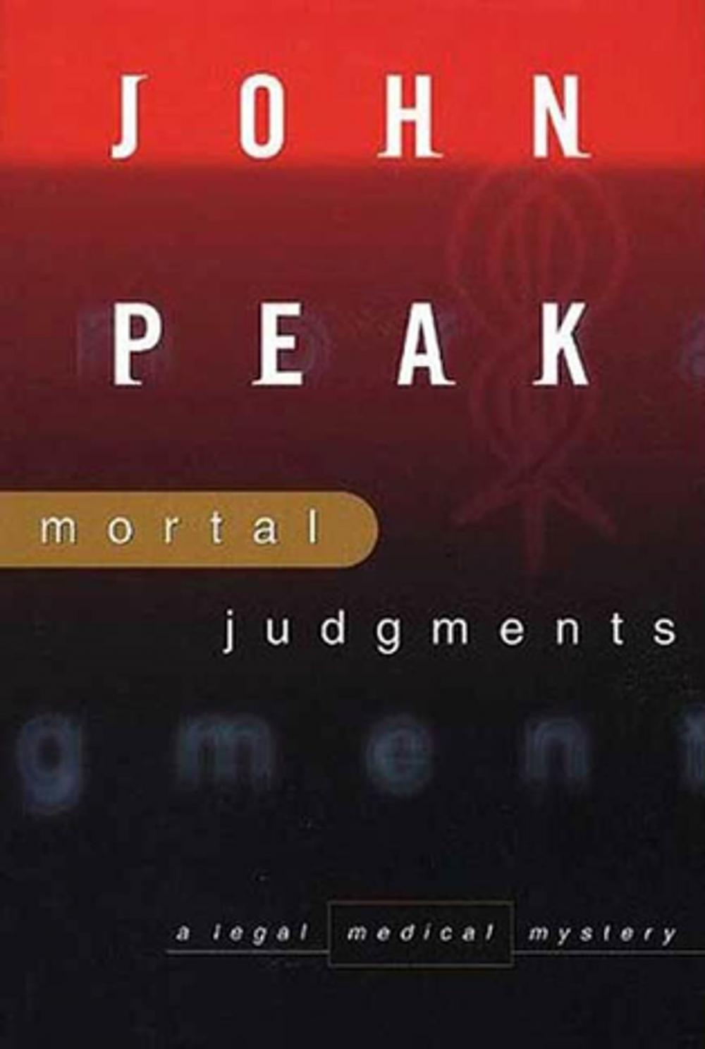 Big bigCover of Mortal Judgment