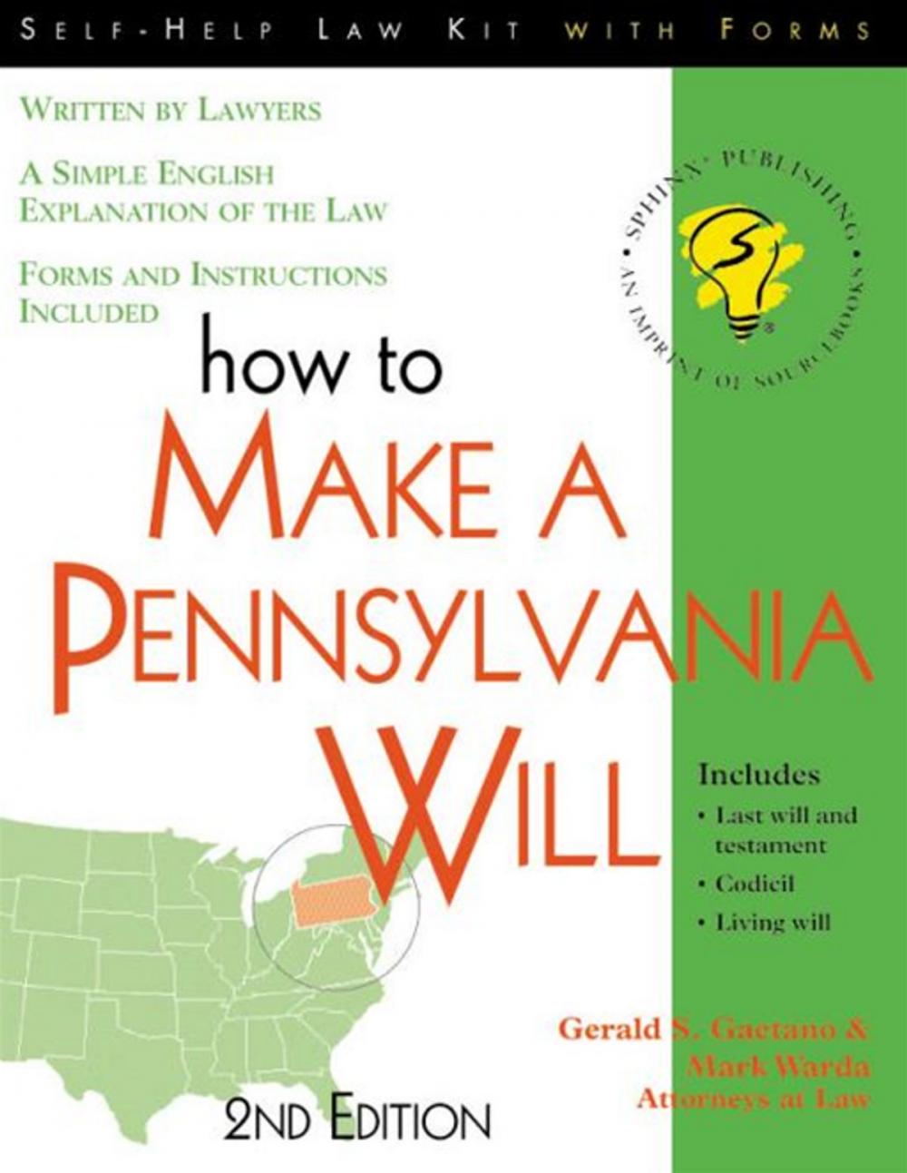 Big bigCover of How To Make A Pennsylvania Will