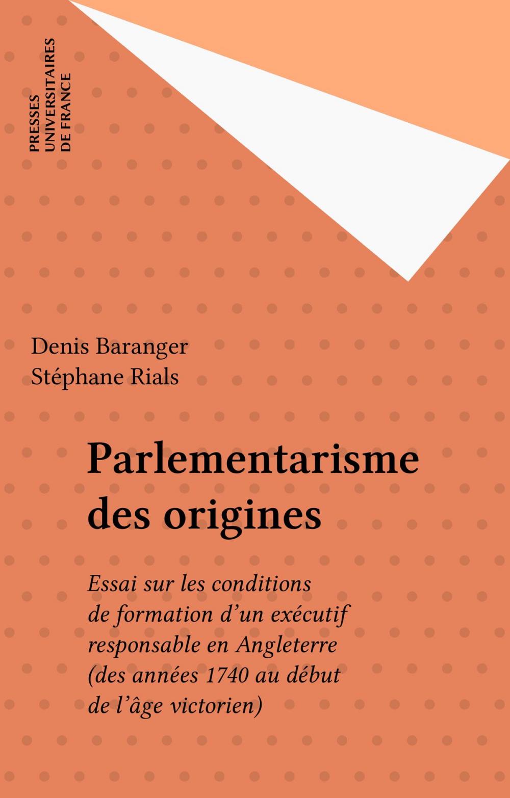 Big bigCover of Parlementarisme des origines