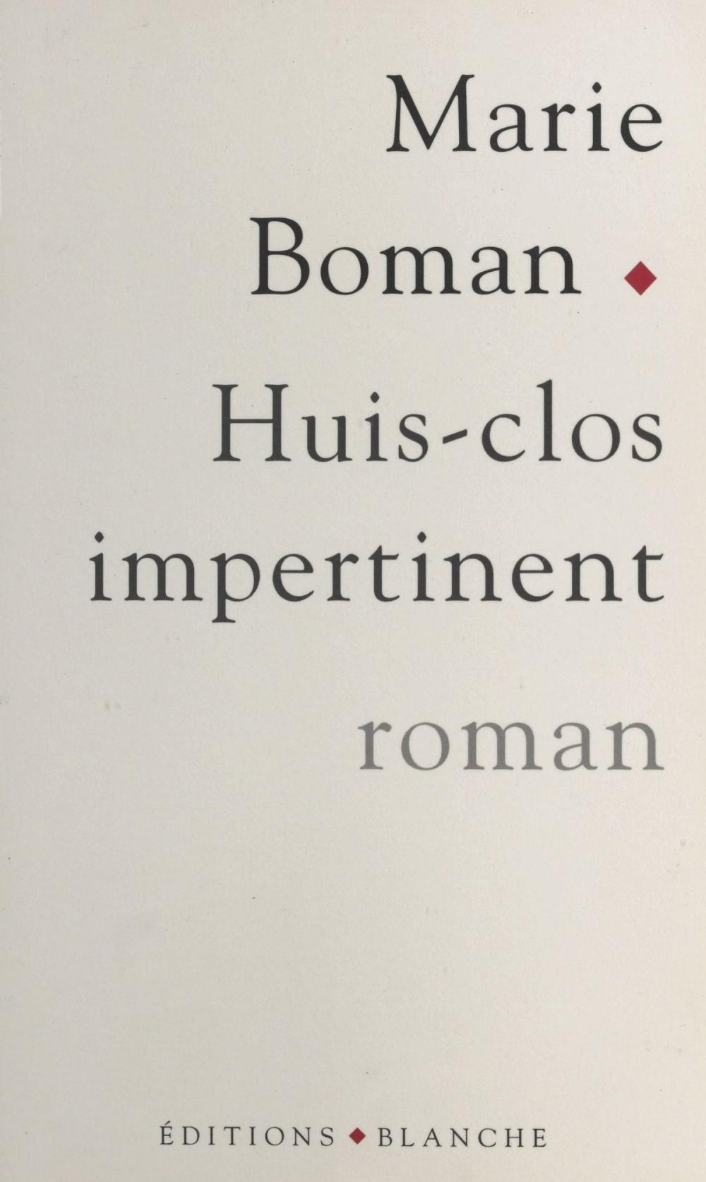 Big bigCover of Huis-clos impertinent