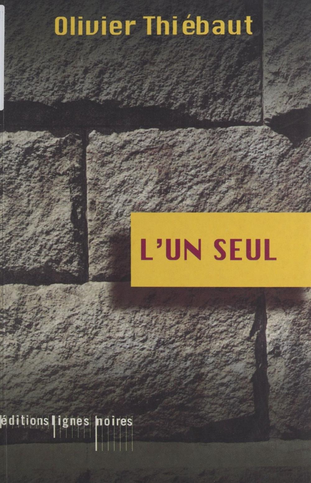 Big bigCover of L'un seul