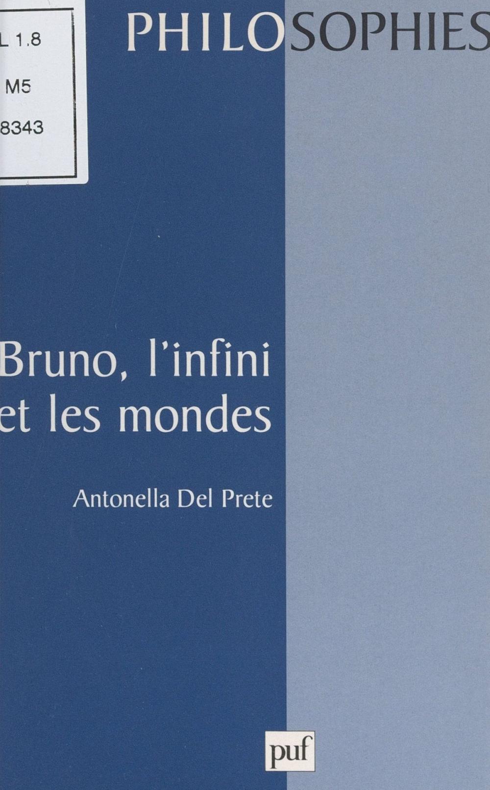 Big bigCover of Bruno, l'infini et les mondes