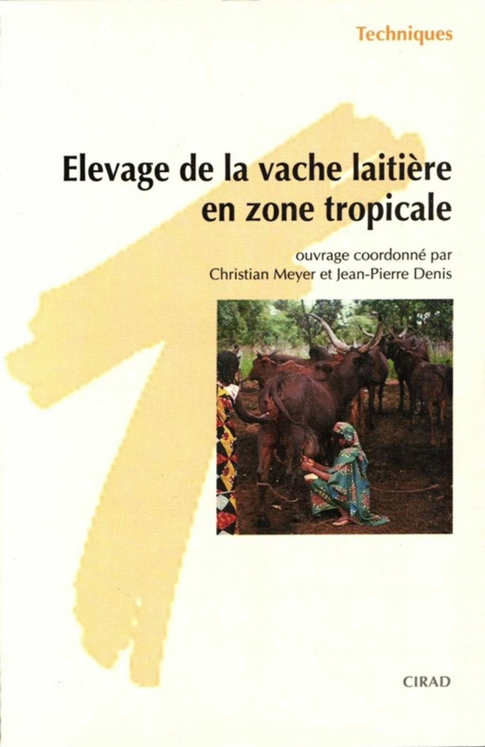 Big bigCover of Élevage de la vache laitière en zone tropicale