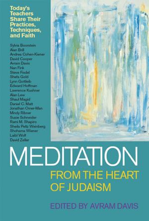 Cover of the book Meditation from the Heart of Judaism: Today's Teachers Share Their Practices, Techniques, and Faith by Sandy Eisenberg Sasso