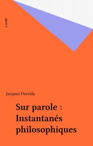 Cover of the book Sur parole : Instantanés philosophiques by Samuel C. Nana-Sinkam
