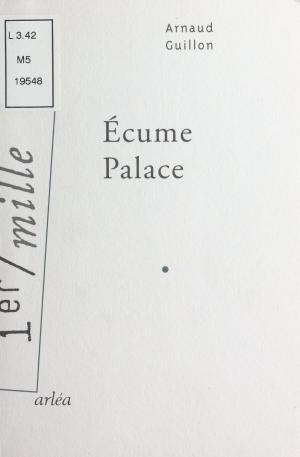 Cover of the book Écume palace by Jean-Pierre Cantegrit, René Monory