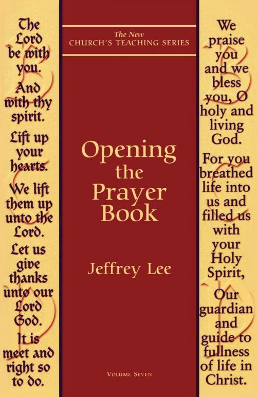 Cover of the book Opening the Prayer Book by Jeffrey Lee, Cowley Publications