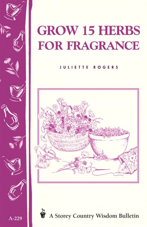 Cover of the book Grow 15 Herbs for Fragrance by Juliette Rogers, Storey Publishing, LLC