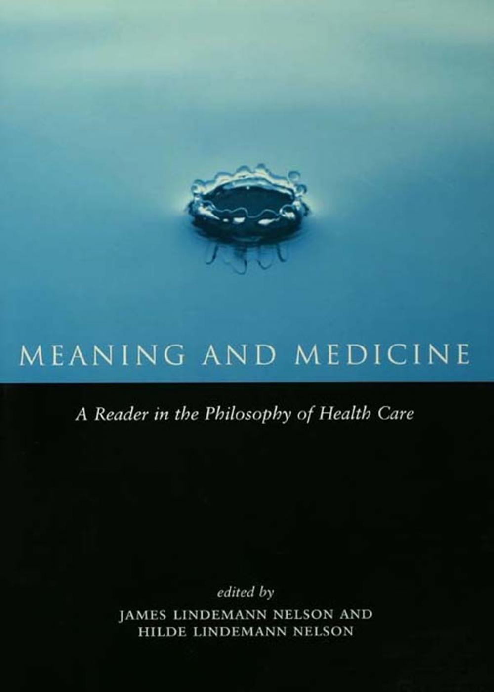 Big bigCover of Meaning and Medicine