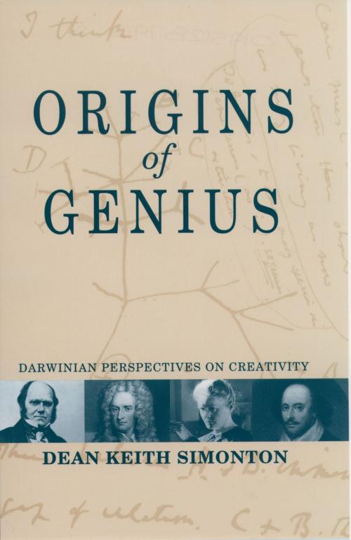 Cover of the book Origins of Genius by Dean Keith Simonton, Oxford University Press