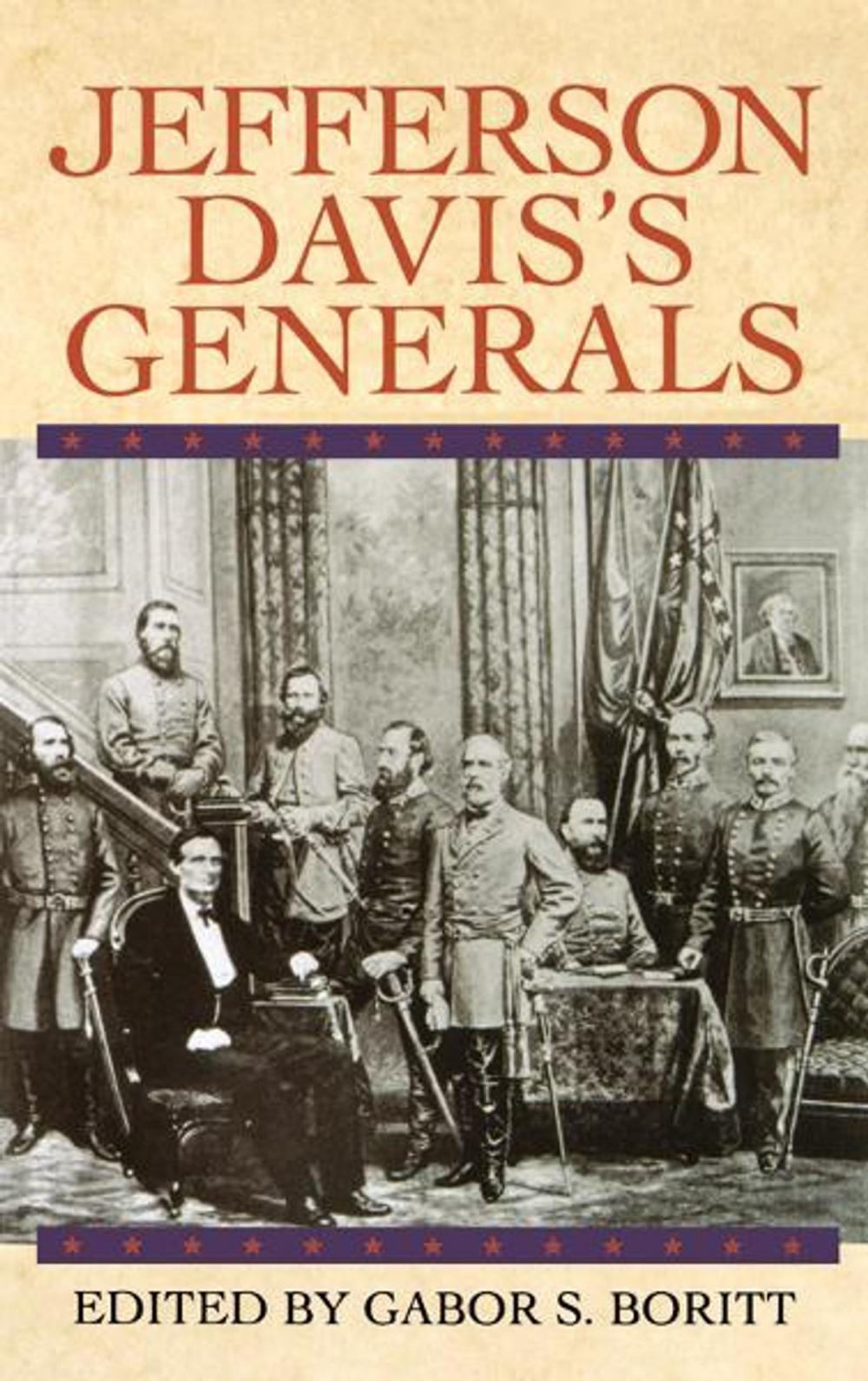 Big bigCover of Jefferson Davis's Generals