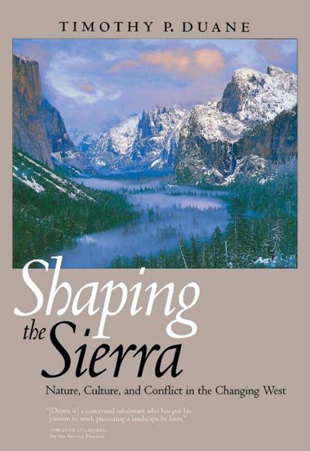 Big bigCover of Shaping the Sierra