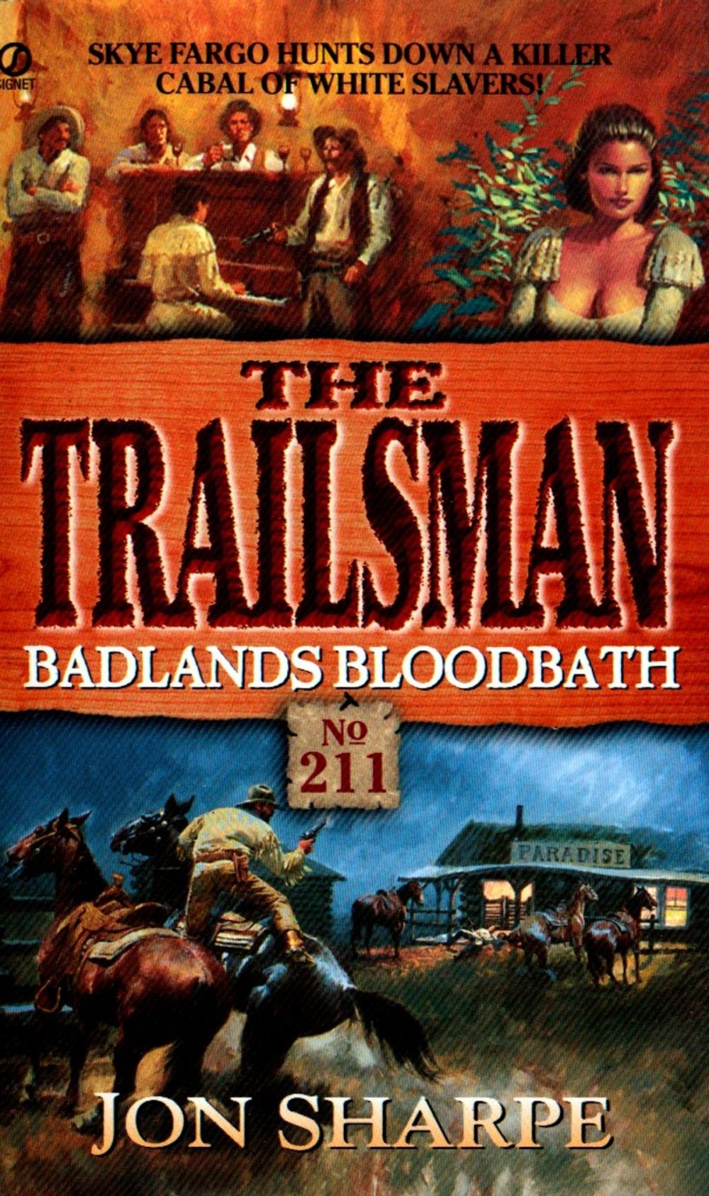 Big bigCover of Trailsman 211: Badlands Bloodbath