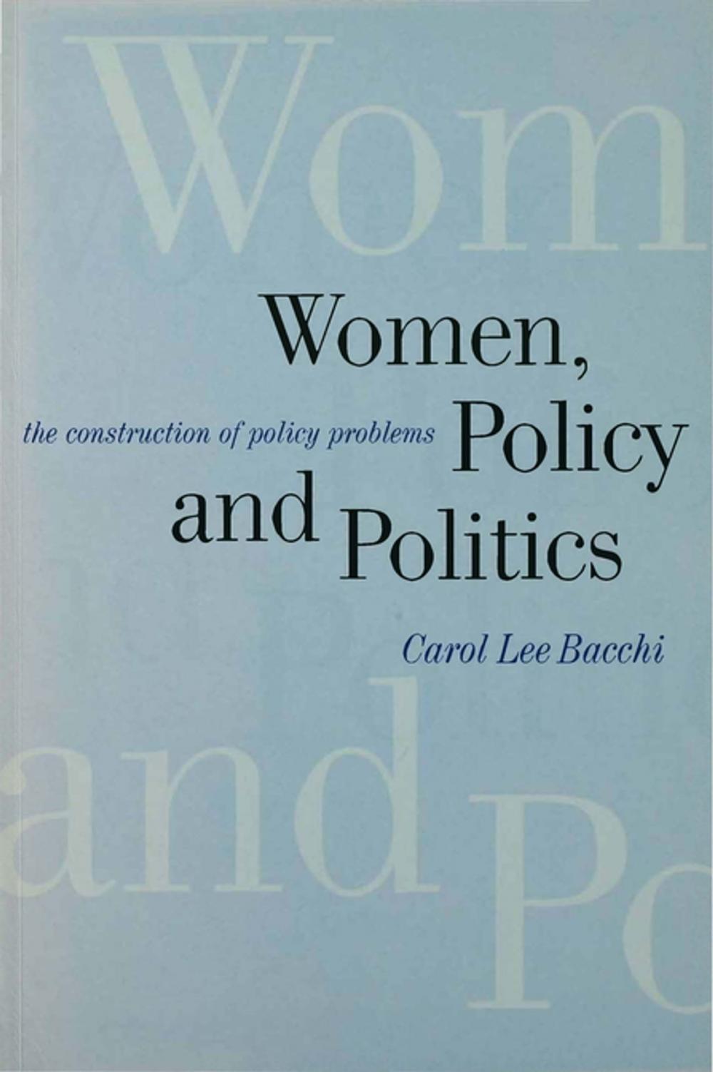 Big bigCover of Women, Policy and Politics