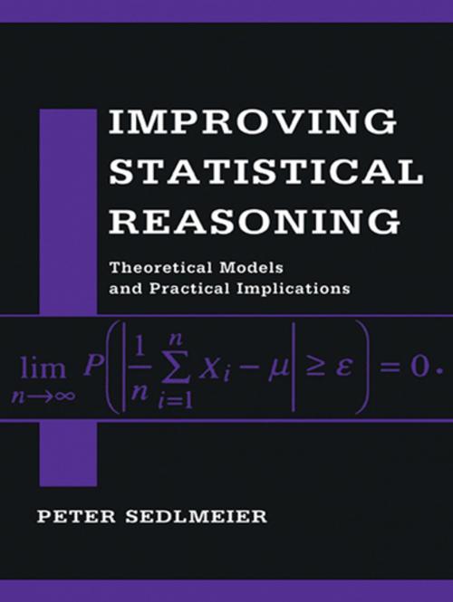 Cover of the book Improving Statistical Reasoning by Peter Sedlmeier, Taylor and Francis