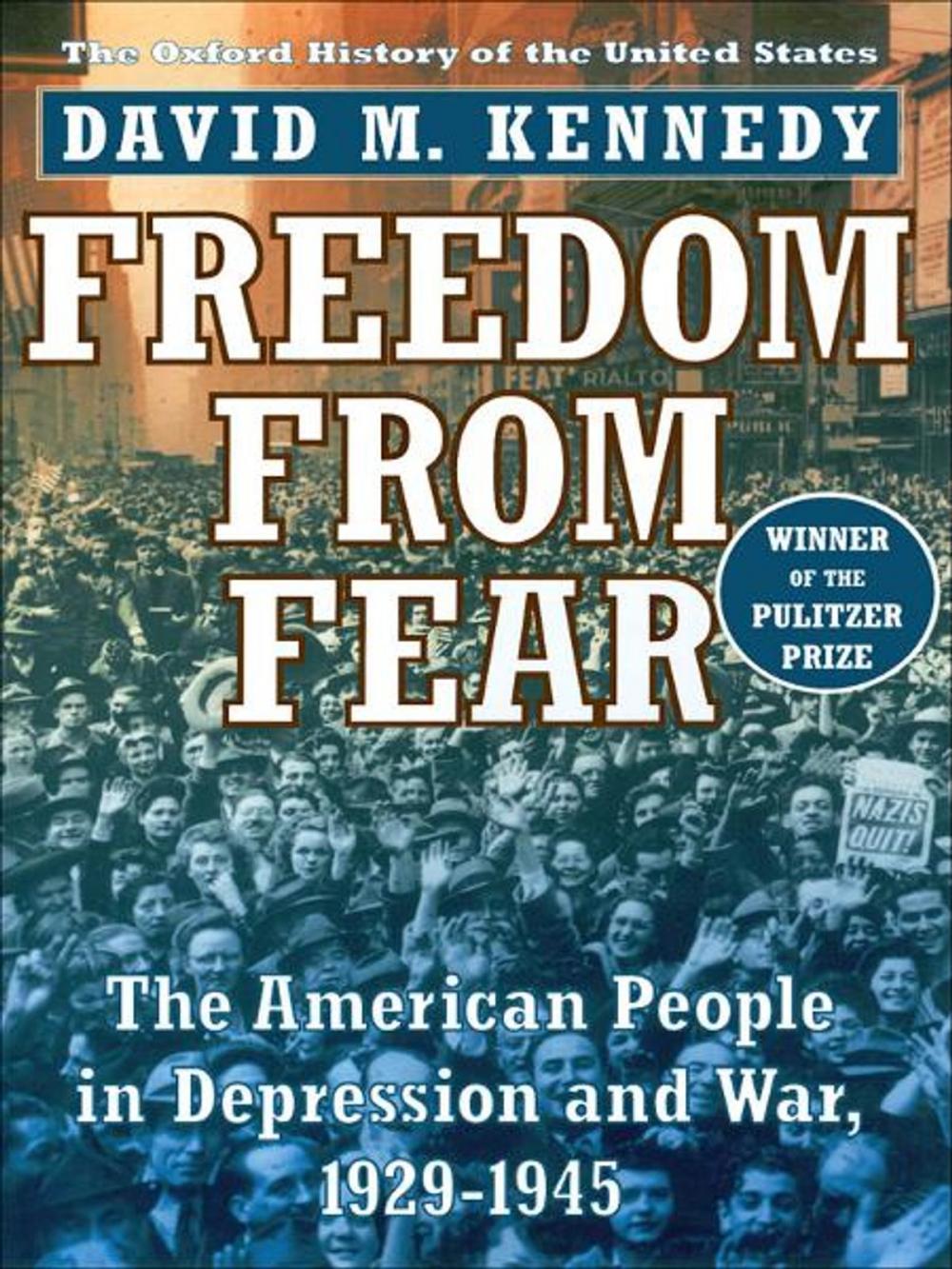 Big bigCover of Freedom from Fear:The American People in Depression and War, 1929-1945