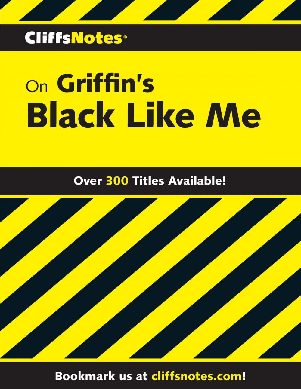 Big bigCover of CliffsNotes on Griffin's Black Like Me