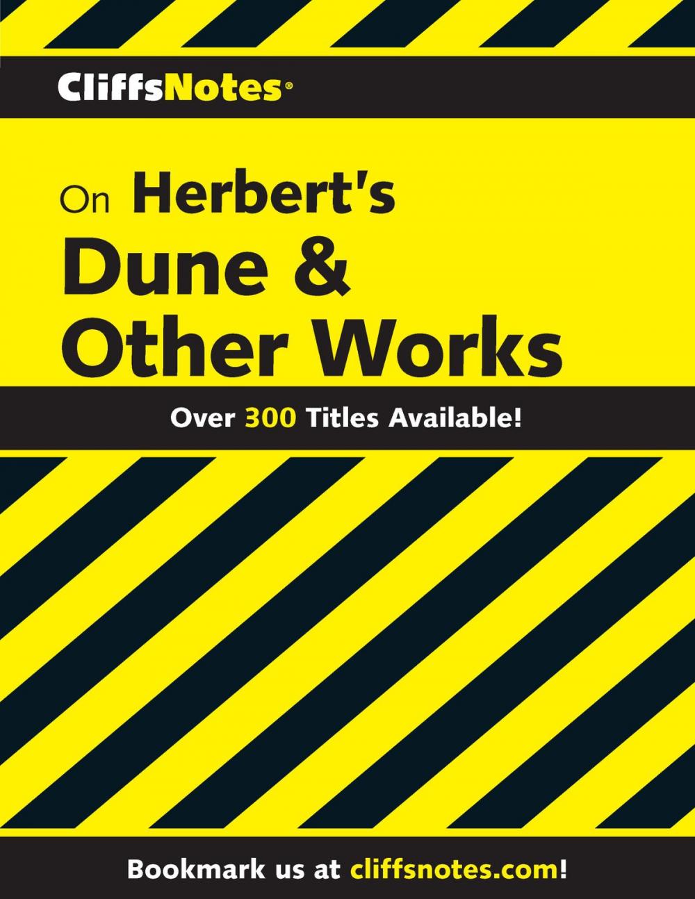 Big bigCover of CliffsNotes on Herbert's Dune & Other Works