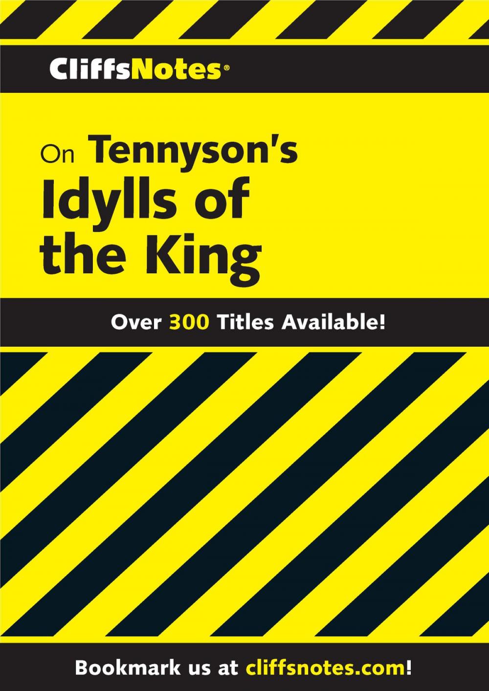 Big bigCover of CliffsNotes on Tennyson's Idylls of the King