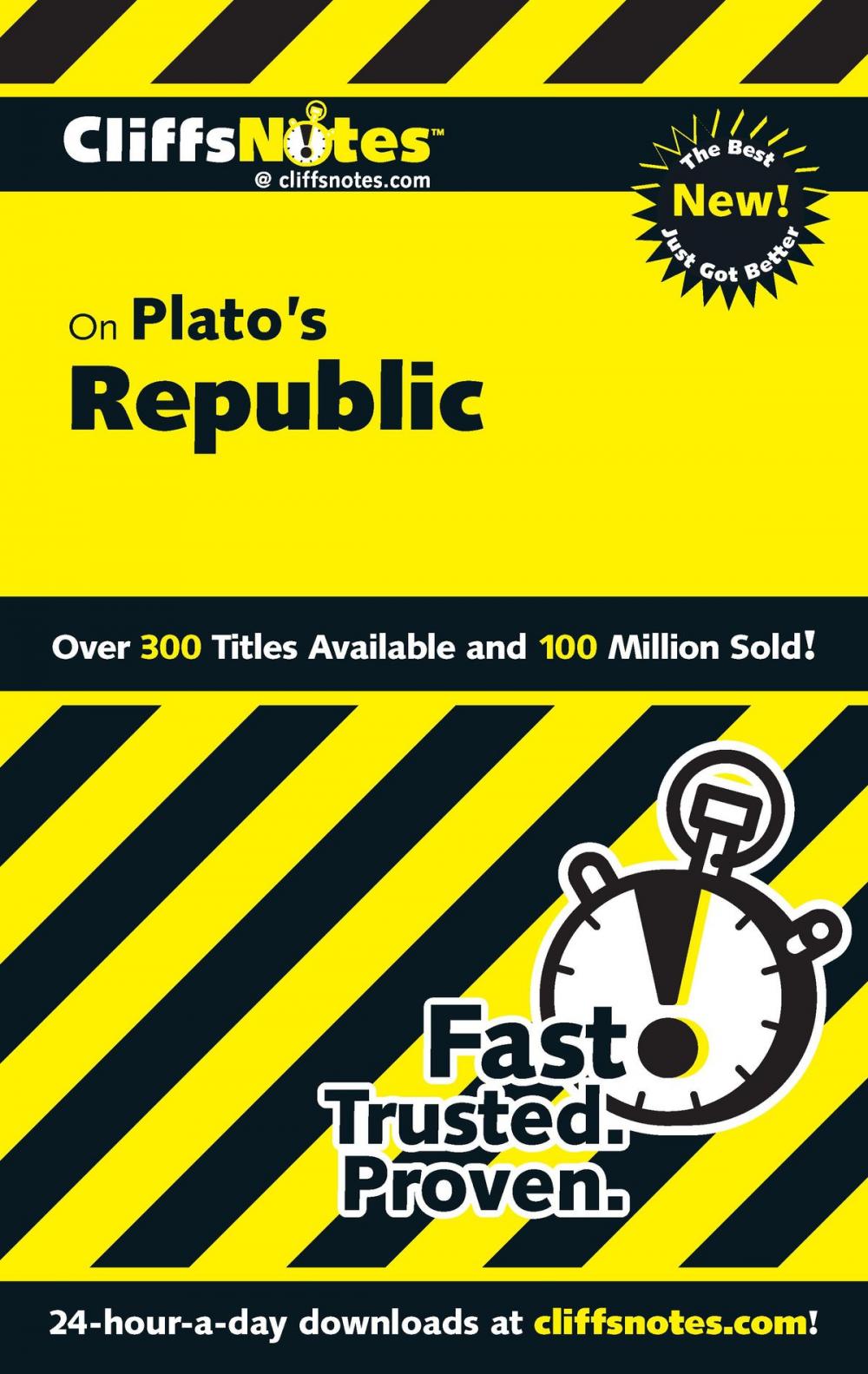 Big bigCover of CliffsNotes on Plato's The Republic