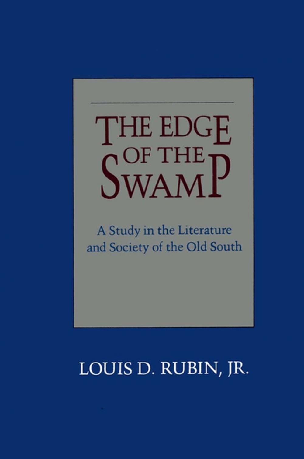 Big bigCover of The Edge of the Swamp