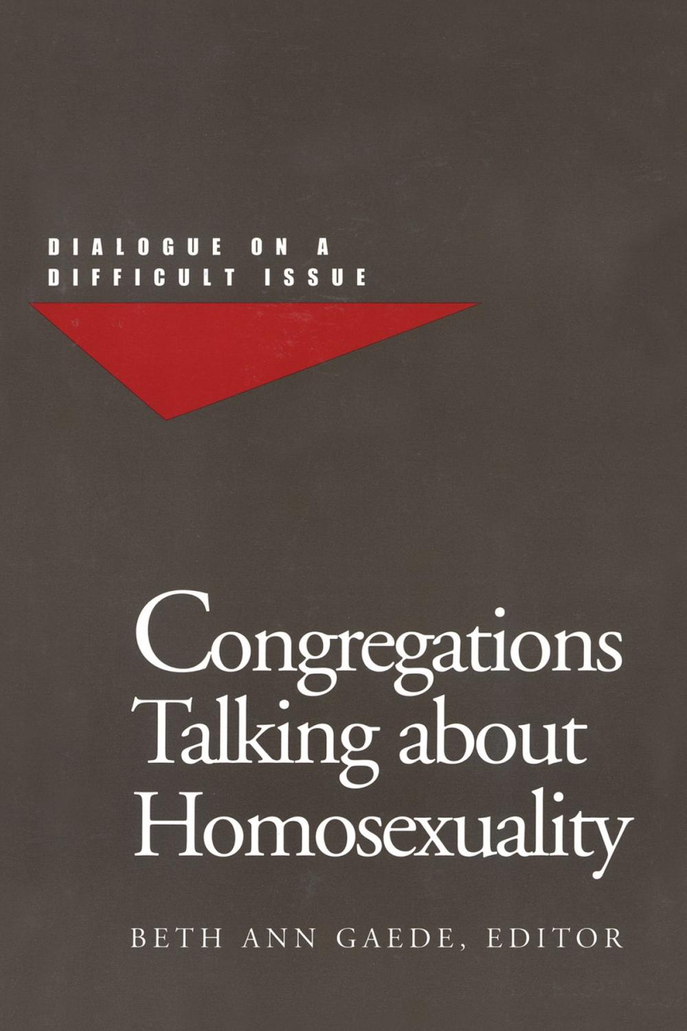 Big bigCover of Congregations Talking about Homosexuality