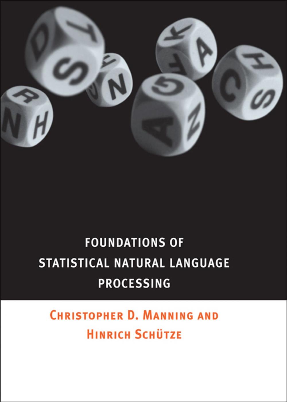 Big bigCover of Foundations of Statistical Natural Language Processing