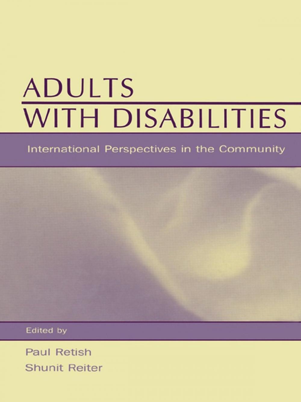 Big bigCover of Adults With Disabilities