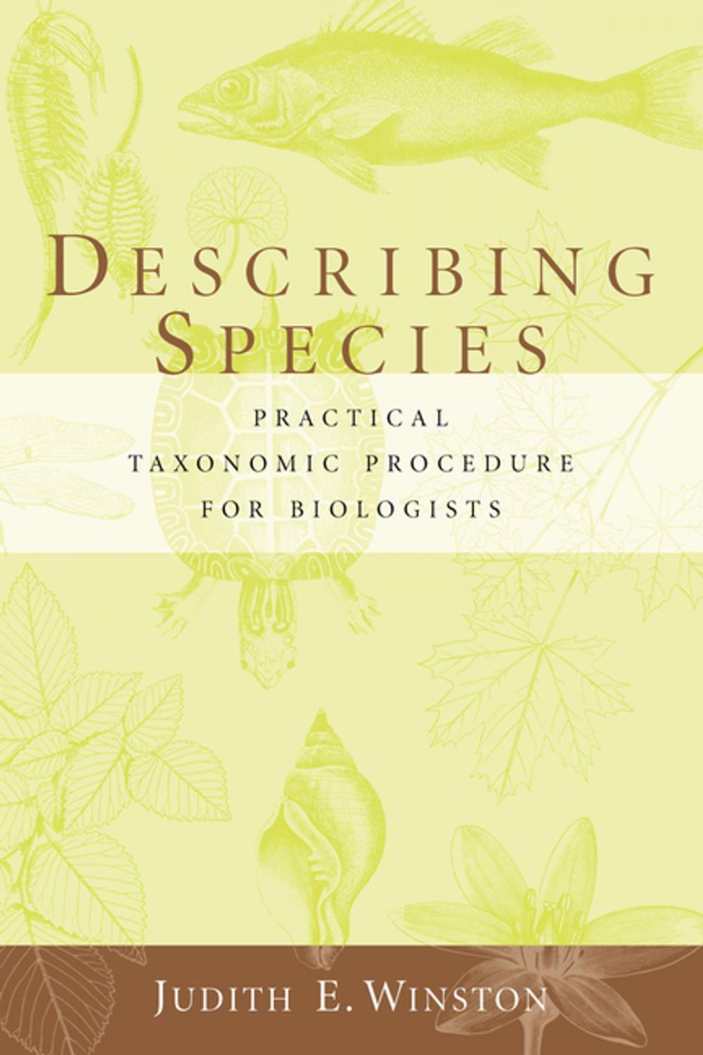 Big bigCover of Describing Species