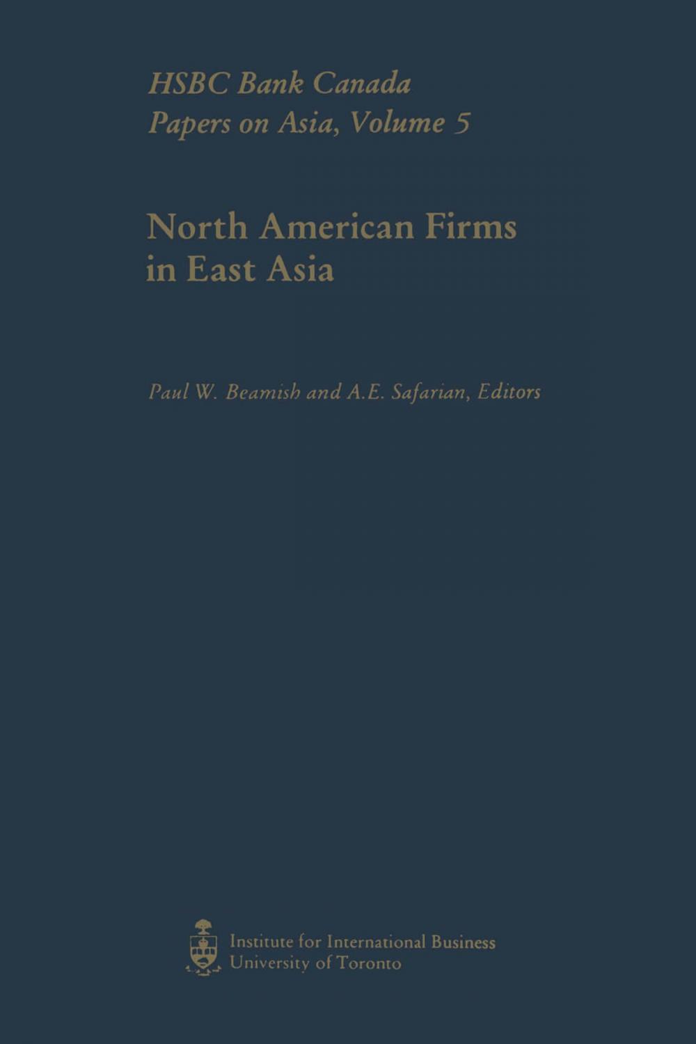 Big bigCover of North American Firms in East Asia