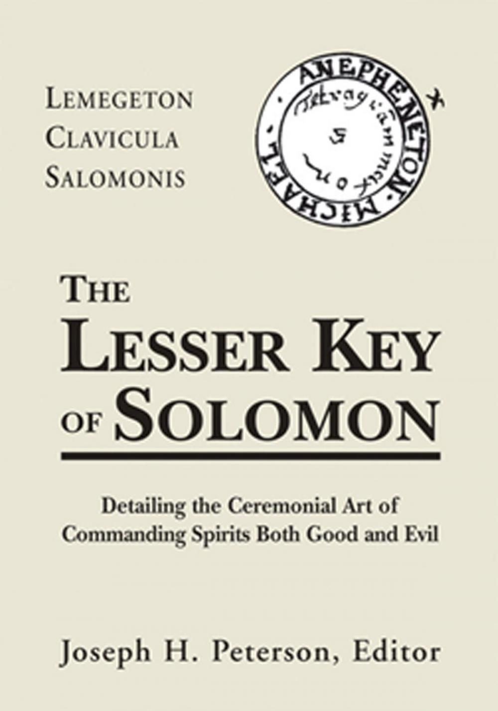 Big bigCover of The Lesser Key of Solomon