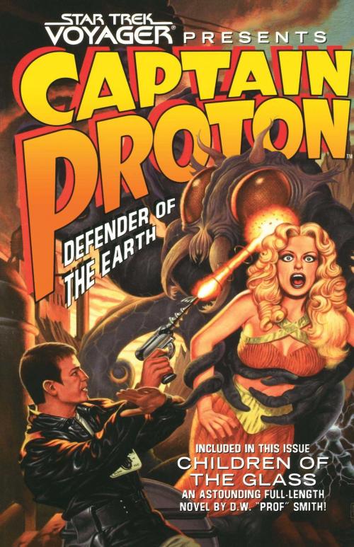 Cover of the book Captain Proton by Dean Wesley Smith, Pocket Books/Star Trek