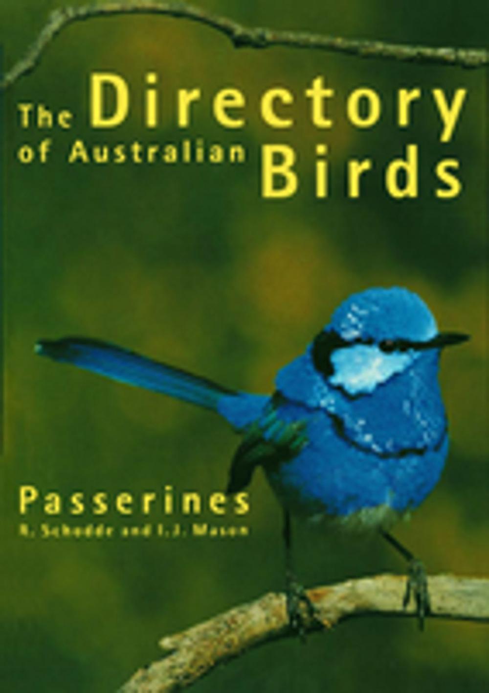 Big bigCover of Directory of Australian Birds: Passerines