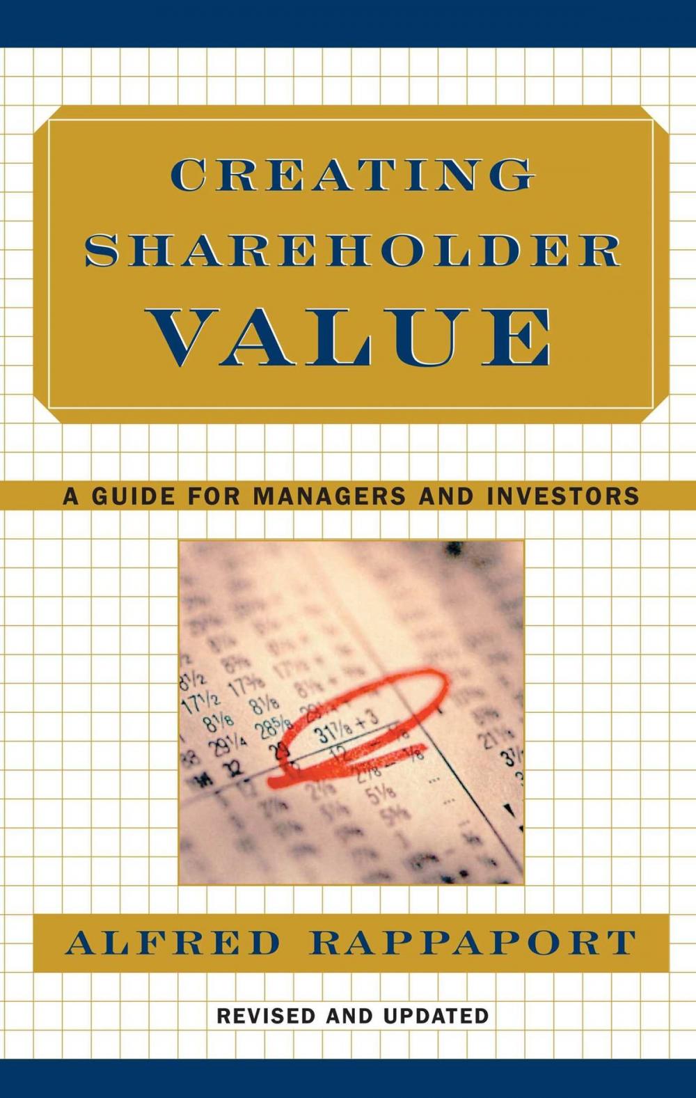 Big bigCover of Creating Shareholder Value