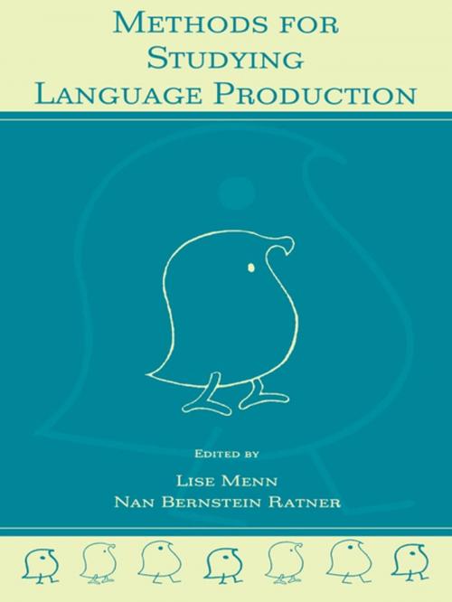 Cover of the book Methods for Studying Language Production by , Taylor and Francis