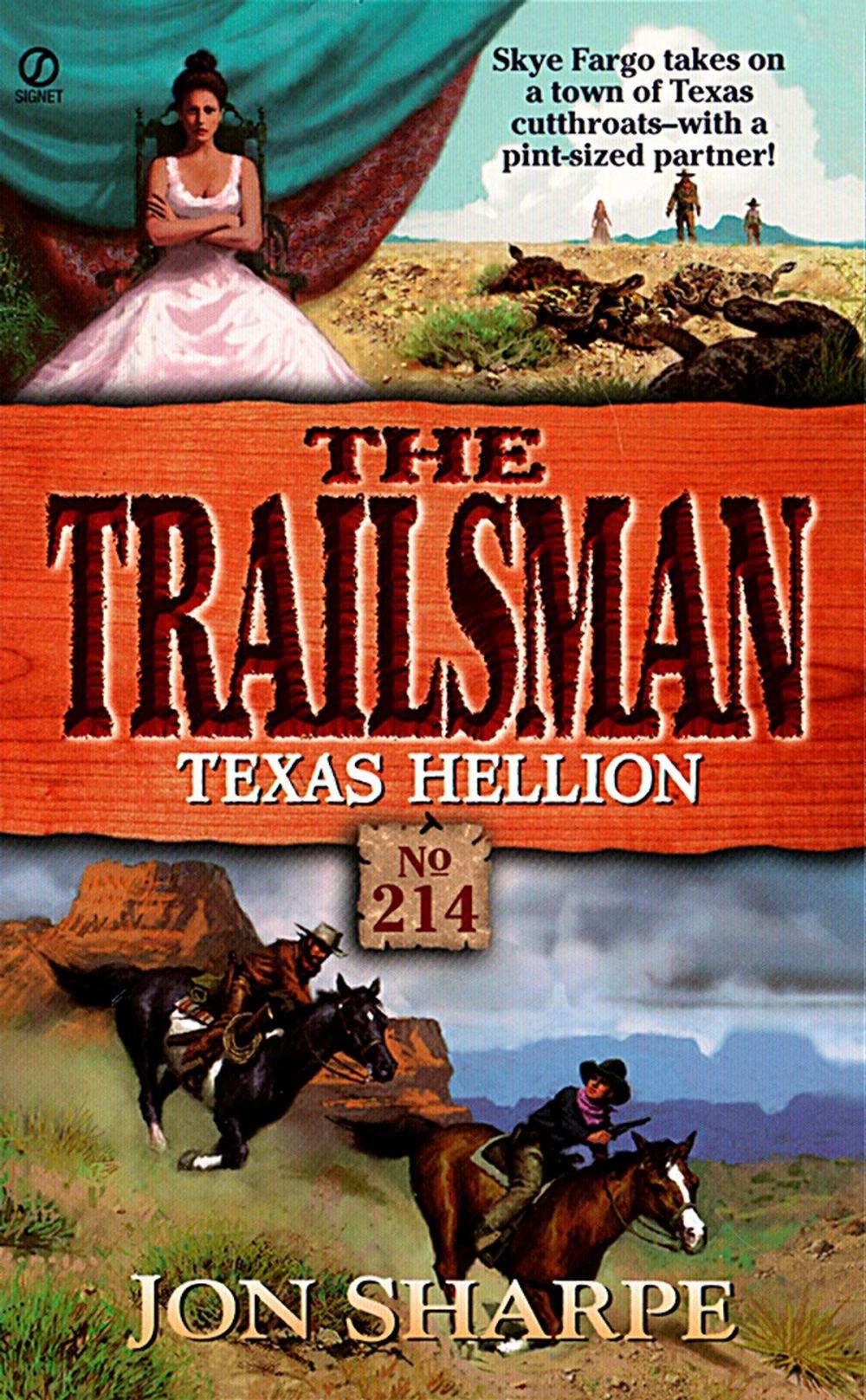 Big bigCover of Trailsman 214: Texas Hellion