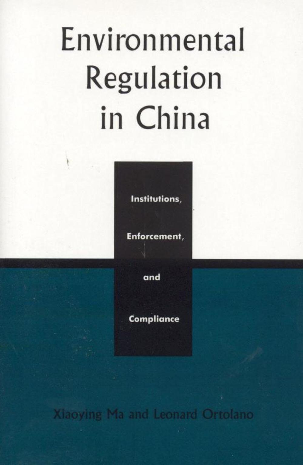 Big bigCover of Environmental Regulation in China