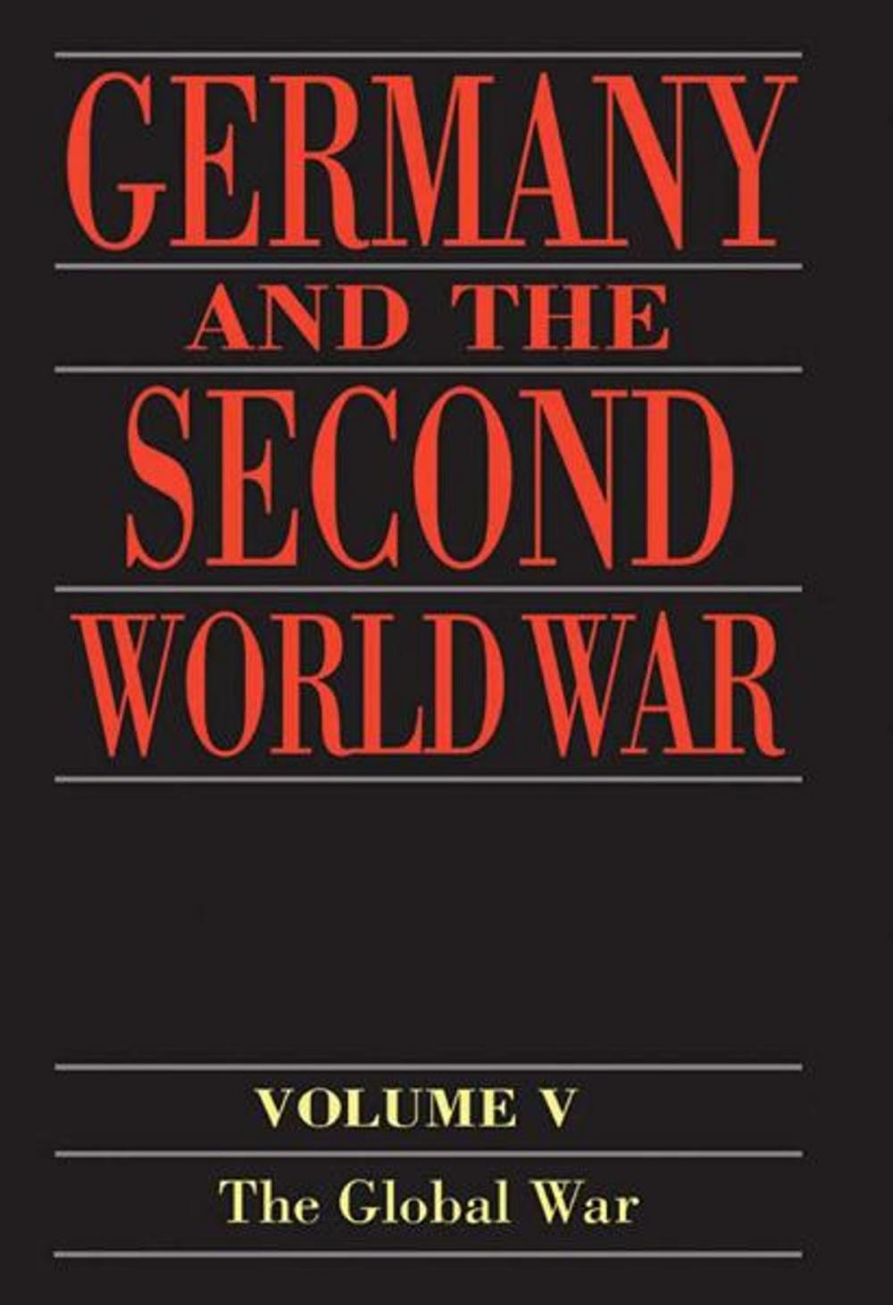 Big bigCover of Germany and the Second World War