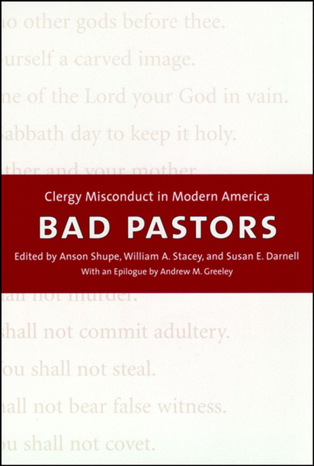 Big bigCover of Bad Pastors