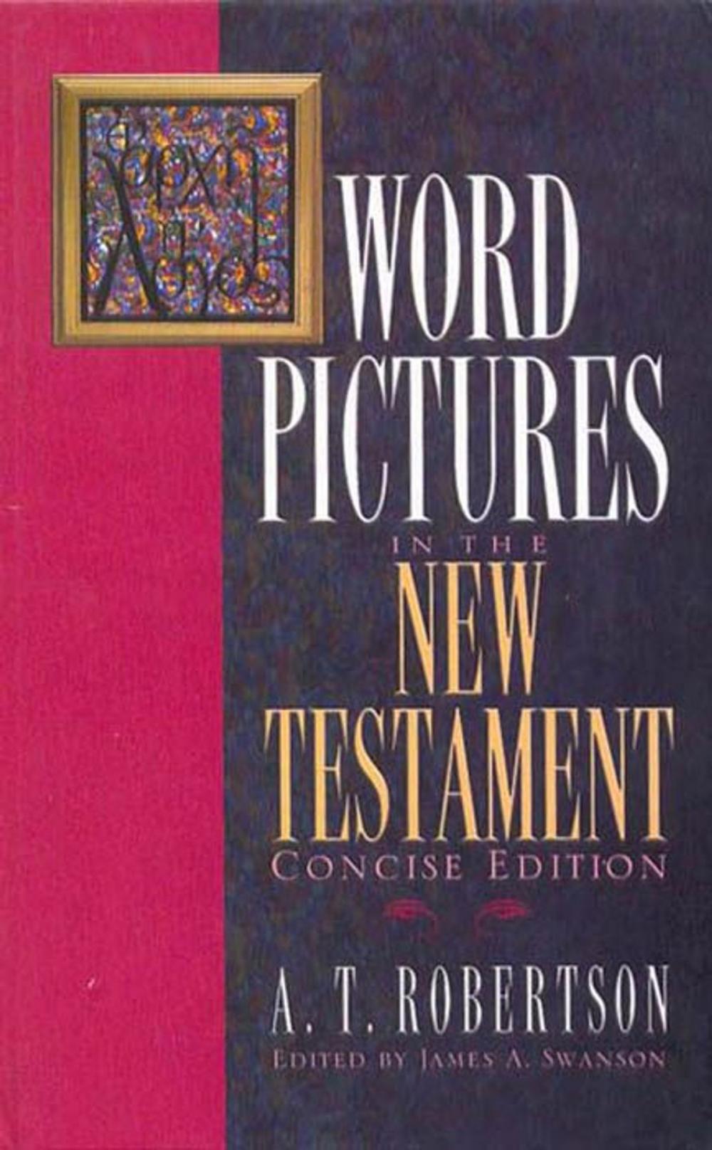 Big bigCover of Word Pictures in the New Testament