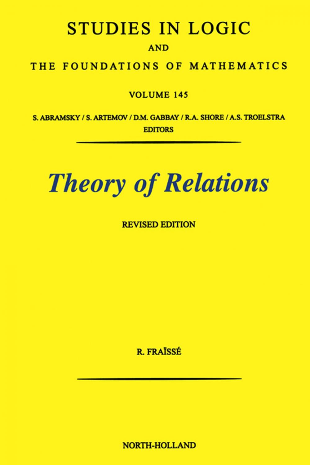 Big bigCover of Theory of Relations