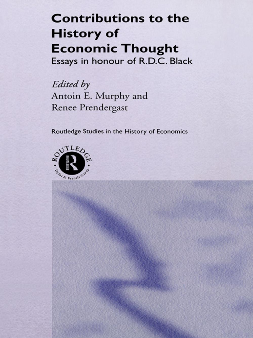 Big bigCover of Contributions to the History of Economic Thought