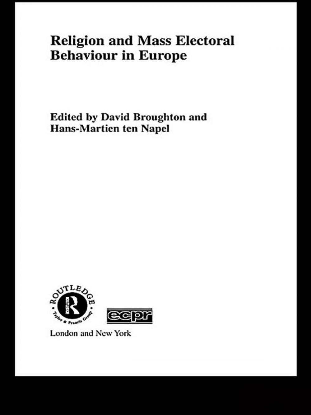 Big bigCover of Religion and Mass Electoral Behaviour in Europe