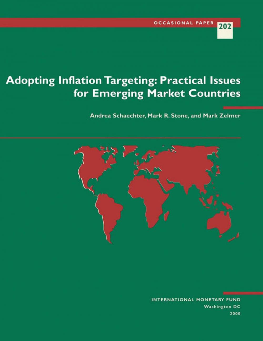 Big bigCover of Adopting Inflation Targeting: Practical Issues for Emerging Market Countries