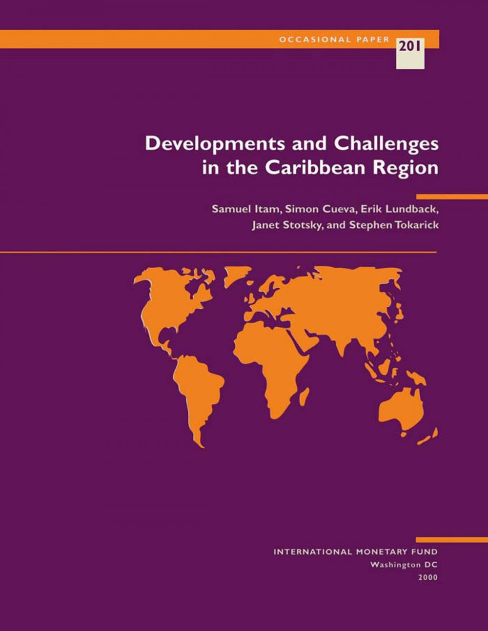 Big bigCover of Developments and Challenges in the Caribbean Region