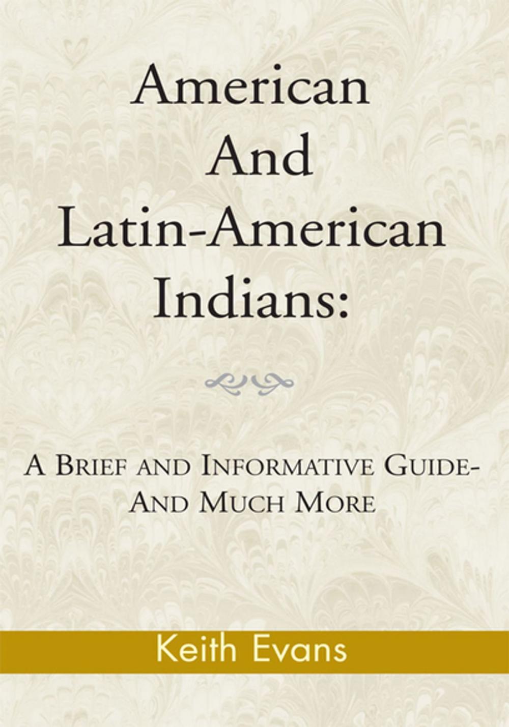 Big bigCover of American and Latin-American Indians: